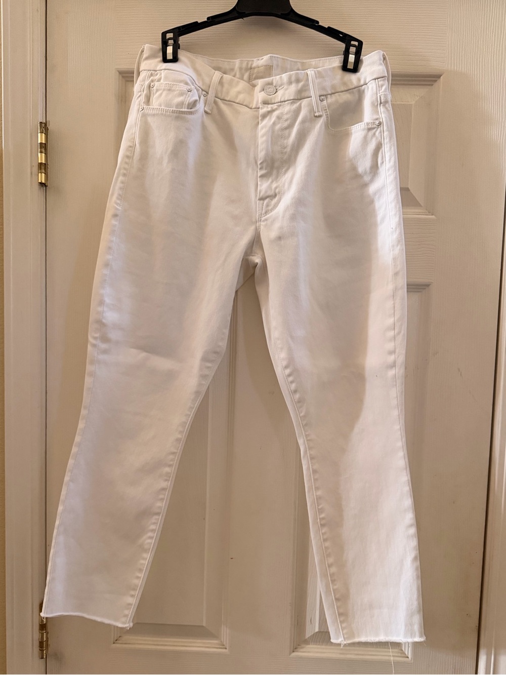 Mother Looker Ankle Fray Jeans